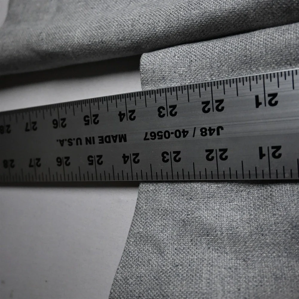 Baroni 46R Gray Heather Birdseye Silk Wool Mens Blazer Suit Jacket Sport‎ Coat